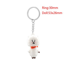 Load image into Gallery viewer, Kpop Bts-Bangtan Boys Keychain Band Member Personalized Cute Cartoon Keychains For Women Men Jewelry Key Chain Bag Car Pendant