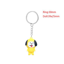Load image into Gallery viewer, Kpop Bts-Bangtan Boys Keychain Band Member Personalized Cute Cartoon Keychains For Women Men Jewelry Key Chain Bag Car Pendant